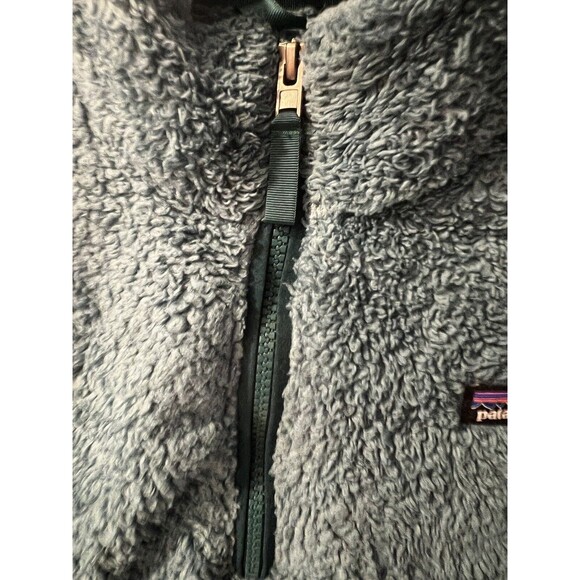 Patagonia Los Gatos Jacket Girls XXL Blue Pullover Sweater Fleece Gorp outdoors - Picture 2 of 8